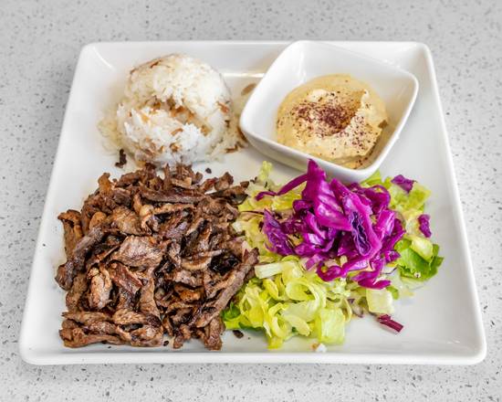 Lamb and Beef Gyros Plate