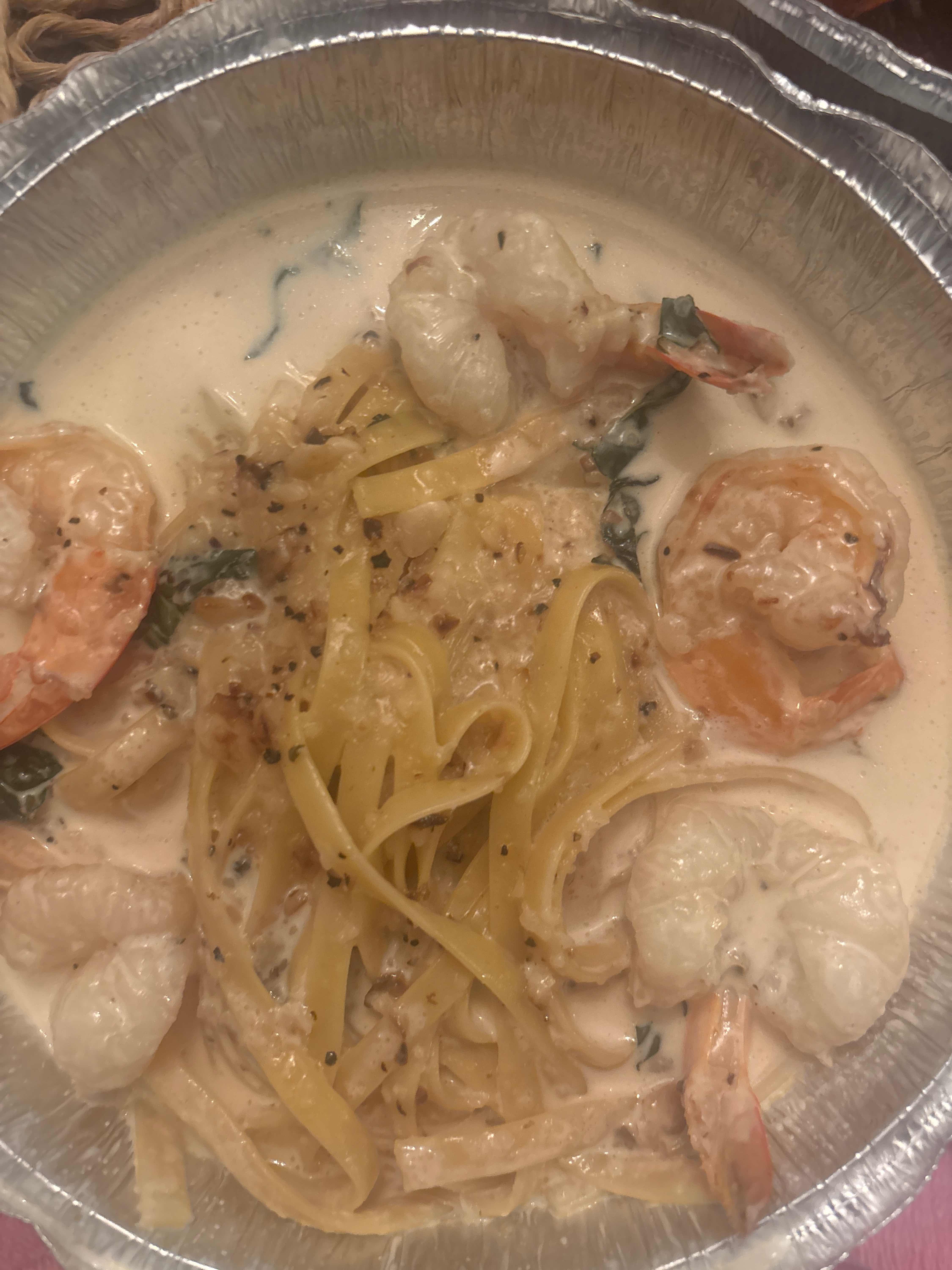 Shrimp Alfredo