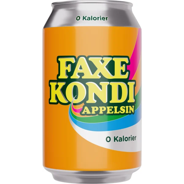 Faxe kondi Appelsin 0.0 kcal 0.33 L