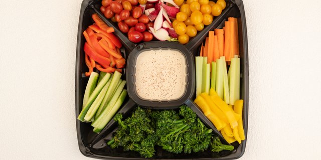 Fresh Vegetables and Tahini