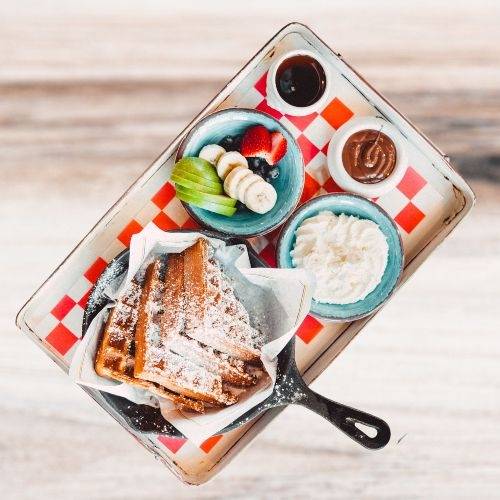 breakfast waffle*