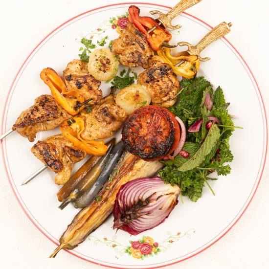 chicken thigh skewers*