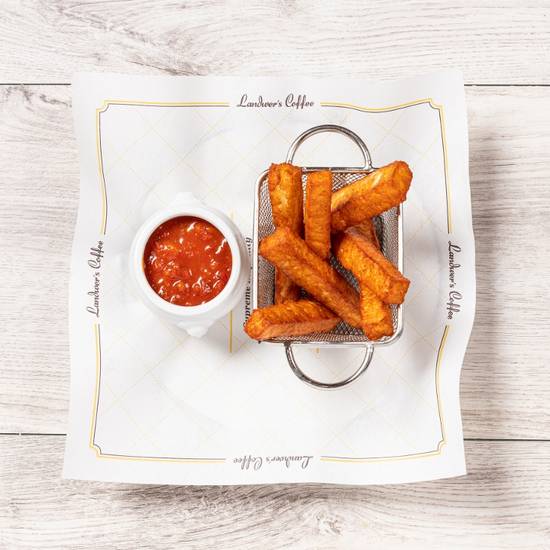 halloumi sticks and Tzatziki(gf)