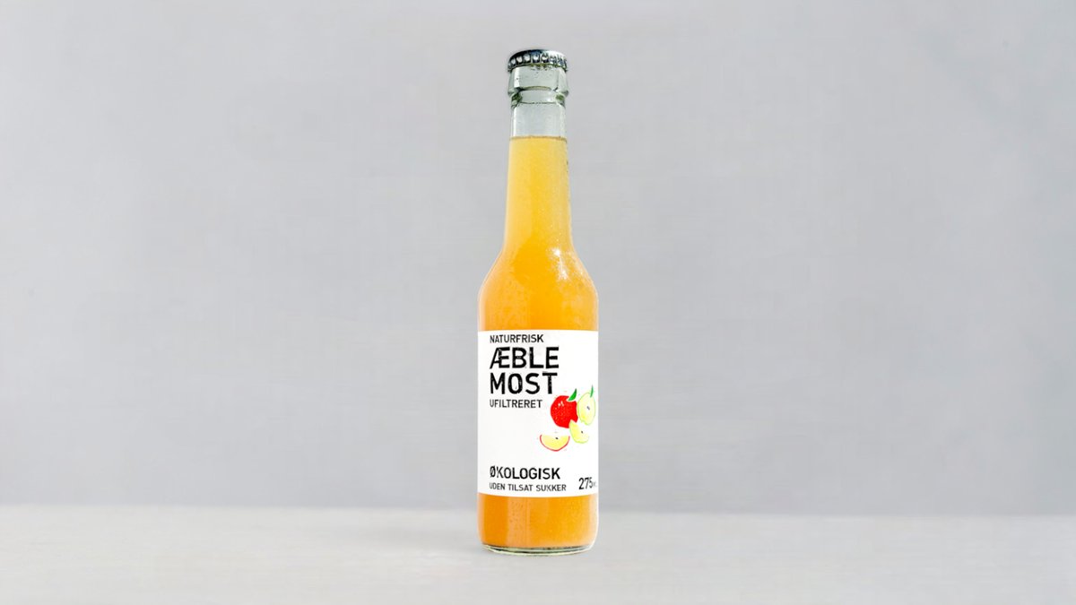 Økologiske æblejuice 0,4 l