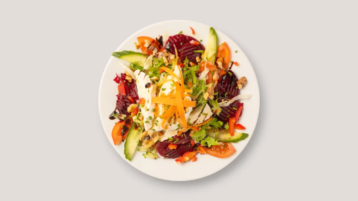 Ziegenkäse-Salat
