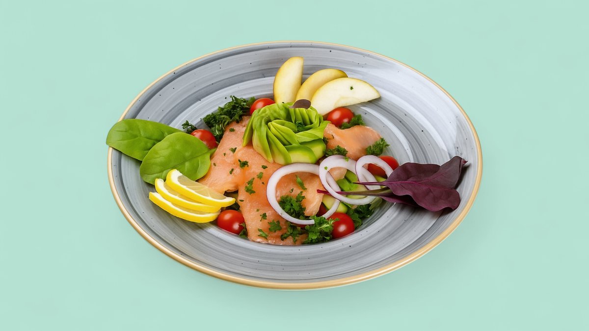 Lakse- og avocadosalat