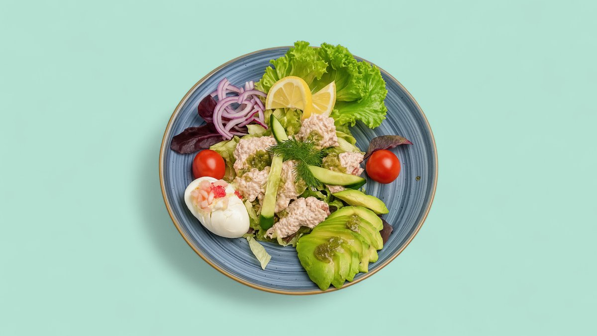 Reje- og avocadosalat