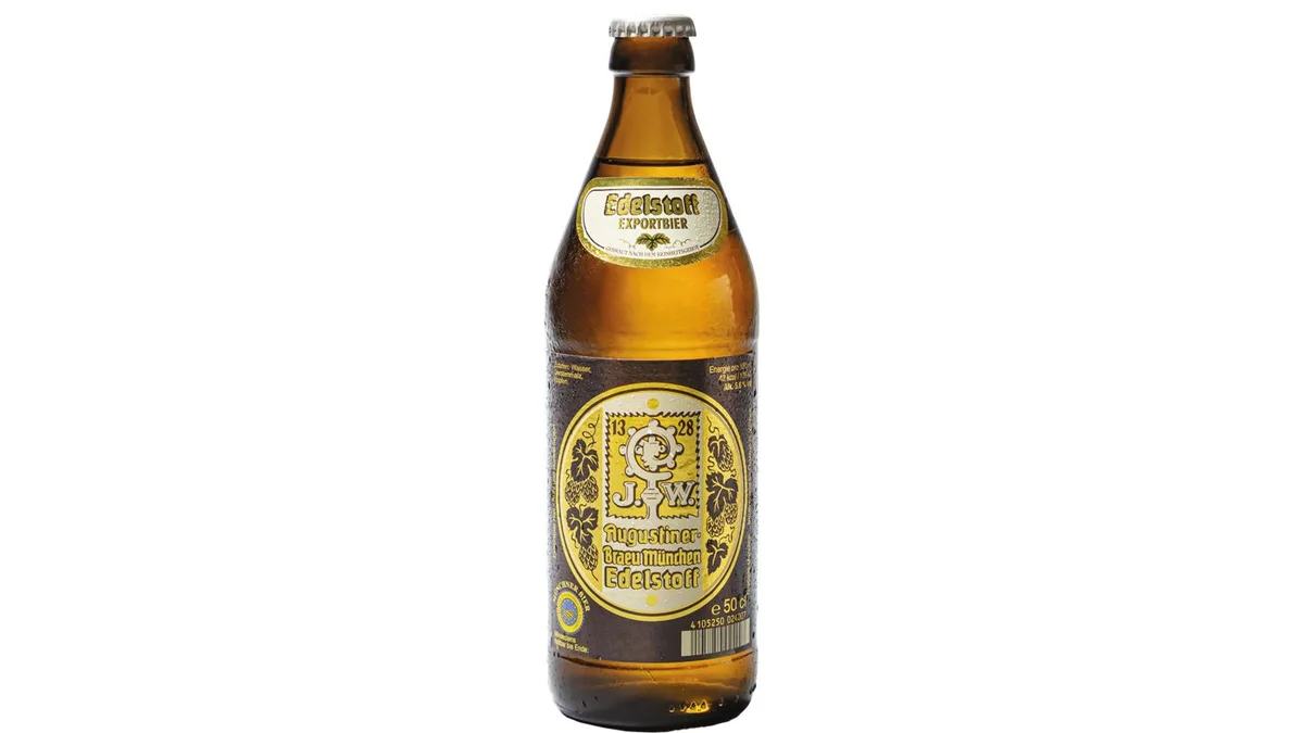 Augustiner Edelstoff Glasflasche 0,5l