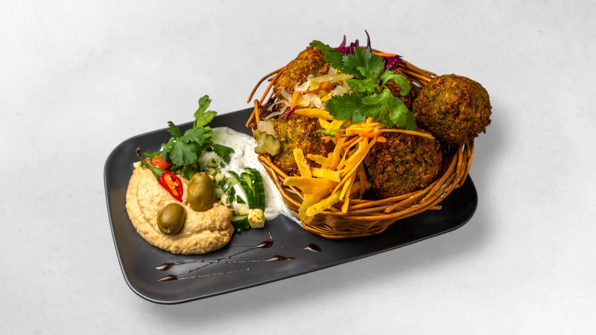 Falafelkorb