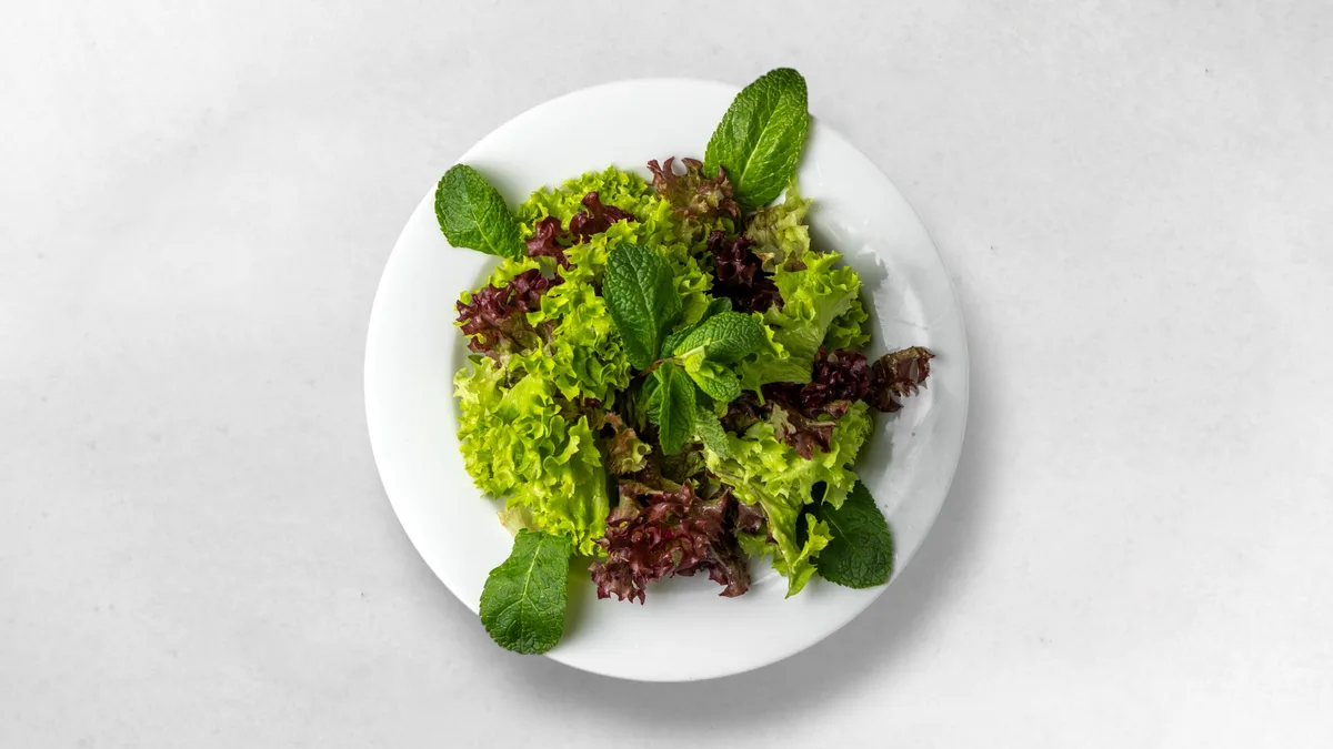 Gemischter Blattsalat