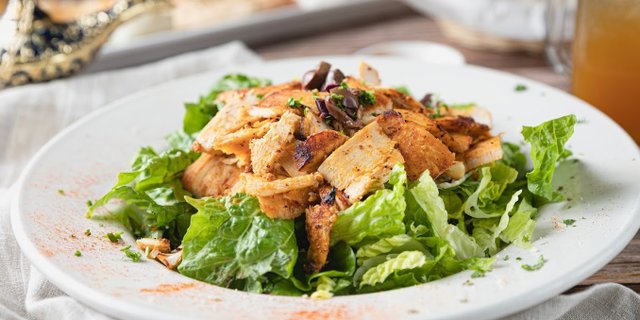 Combo Chicken and Gyro Fattoush Salad