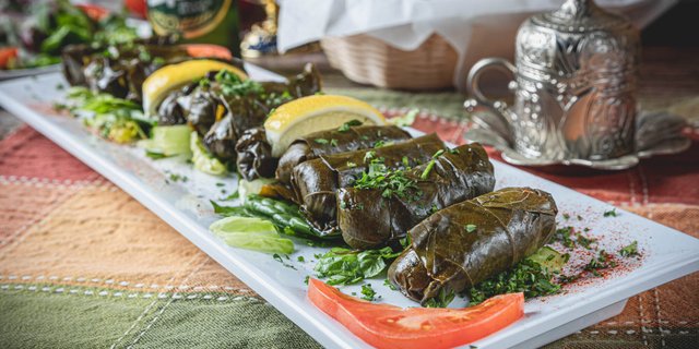 Dolmas (Grape Leaves)