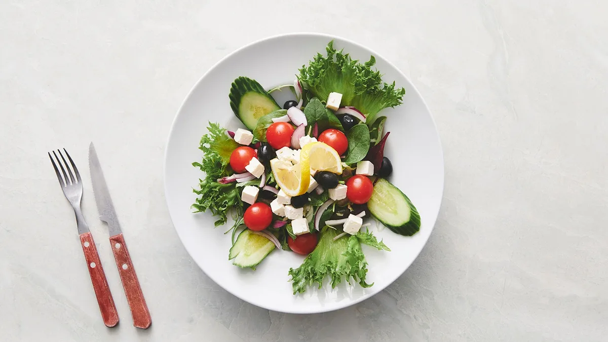 Græsk salat (V)