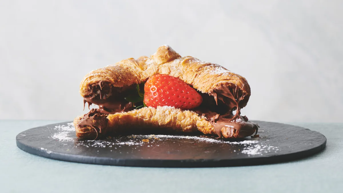 Croissant de nutella