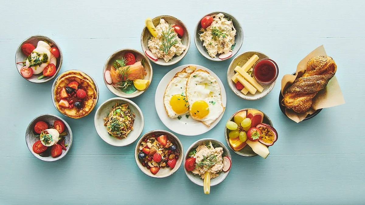 Bland selv brunch - 5 retter
