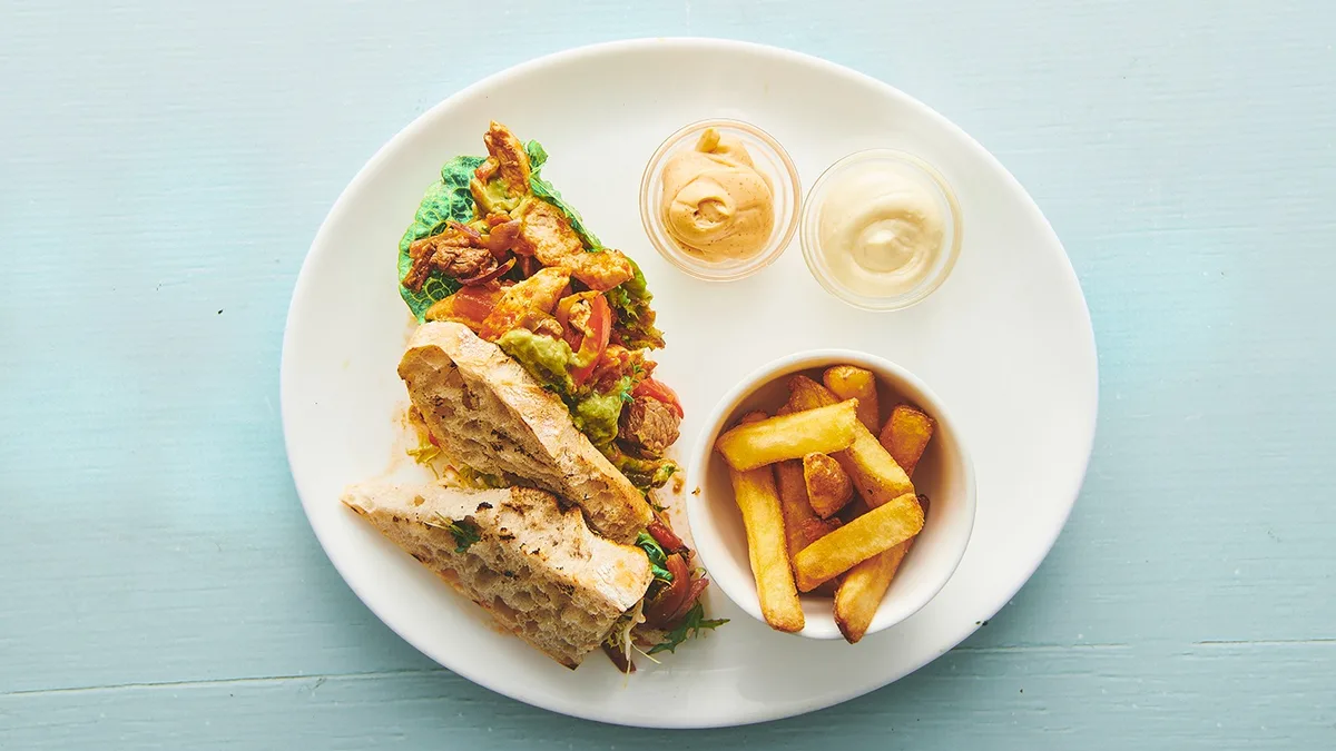 Spicy mexicana sandwich