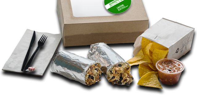 Burrito Box Lunch