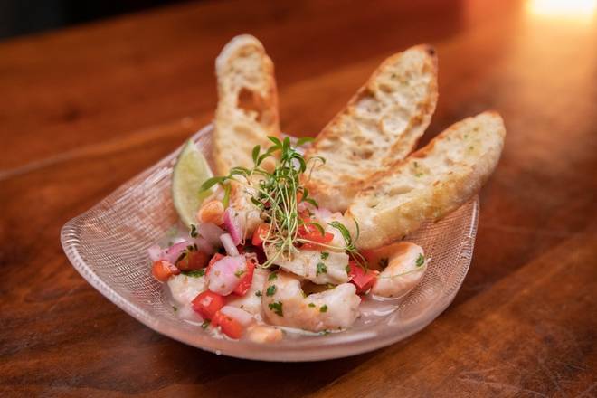 Halibut and Shrimp Ceviche