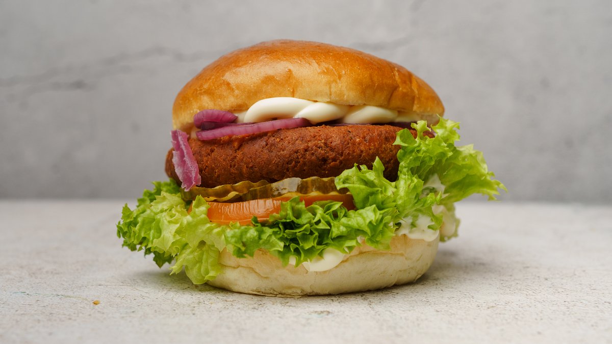 6. Vegetar Burger (V)