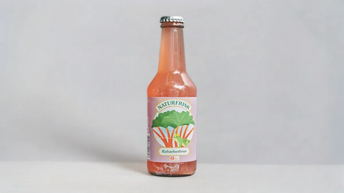 Naturfrisk rabarber 0,275 l
