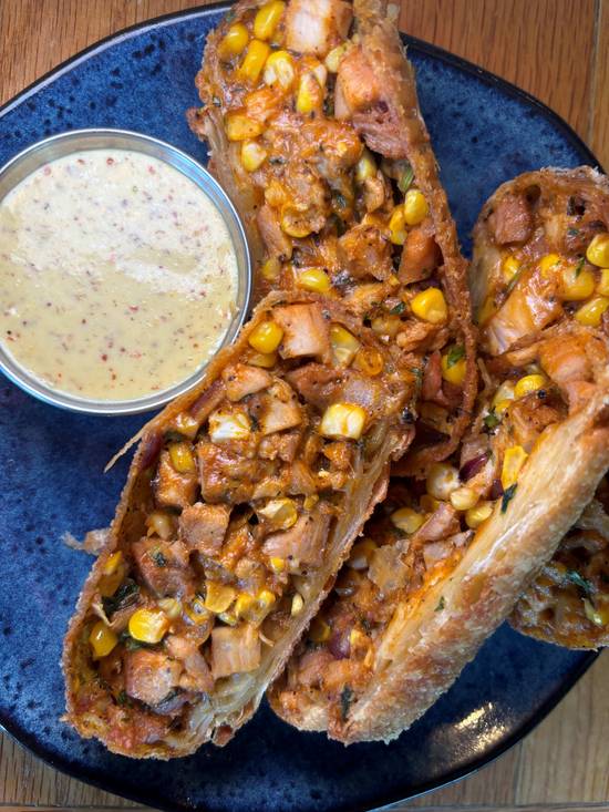 Cajun Chicken Egg Rolls