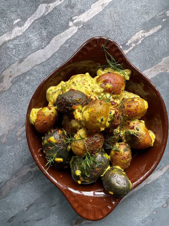 Roasted Curried Potatoes