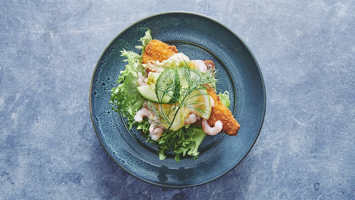 Smørrebrød fiskefilet