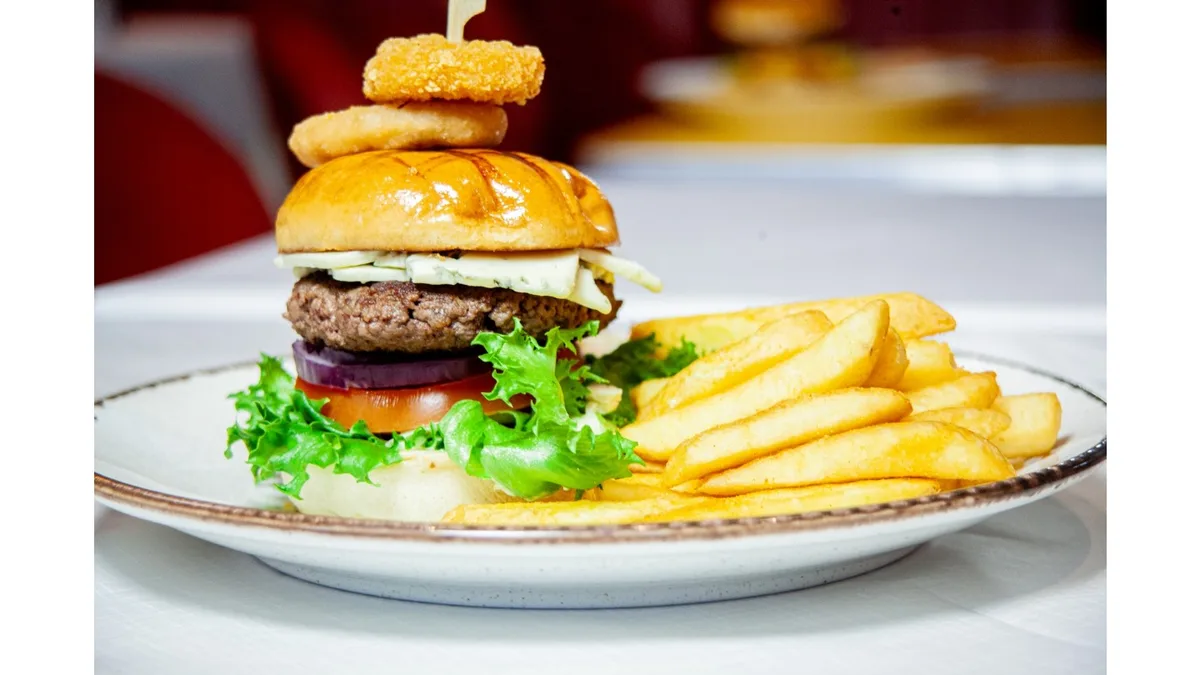 Blue Cheese Burger