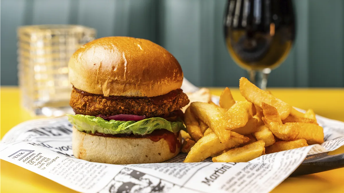 Crispy Chicken Burger 🌶️