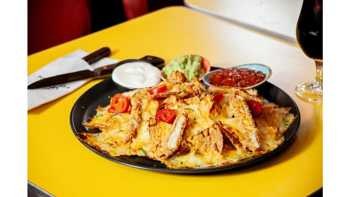 Crispy Chicken Nachos