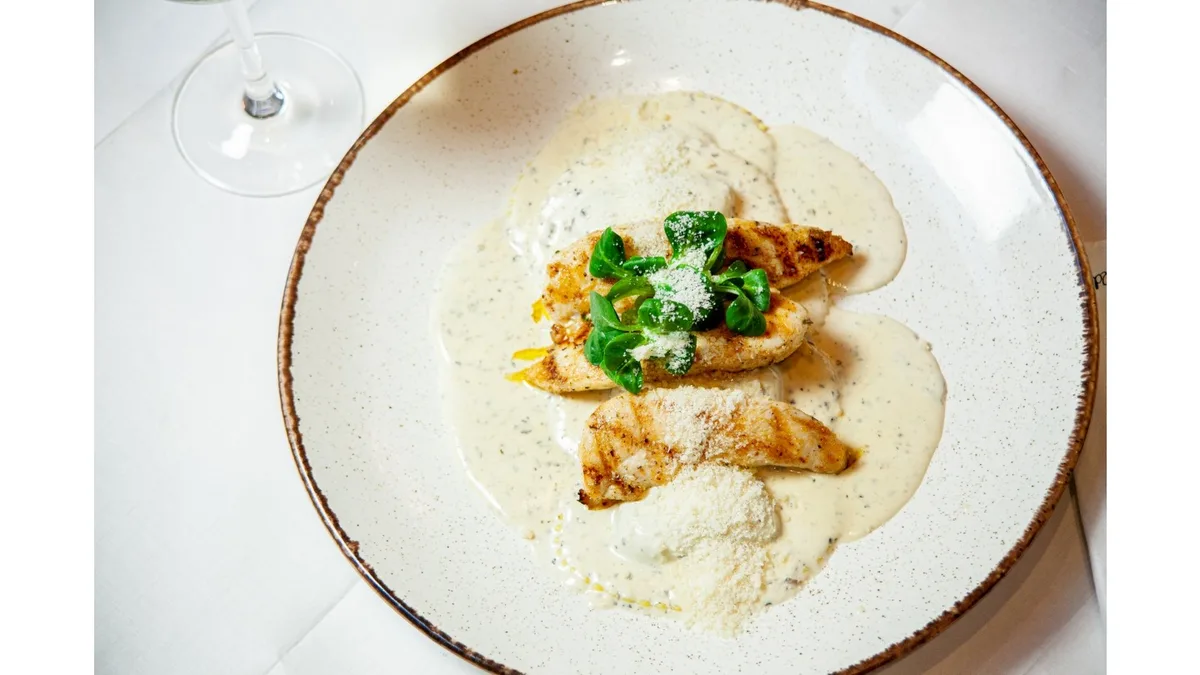 Spinat Ricotta Ravioli Kylling