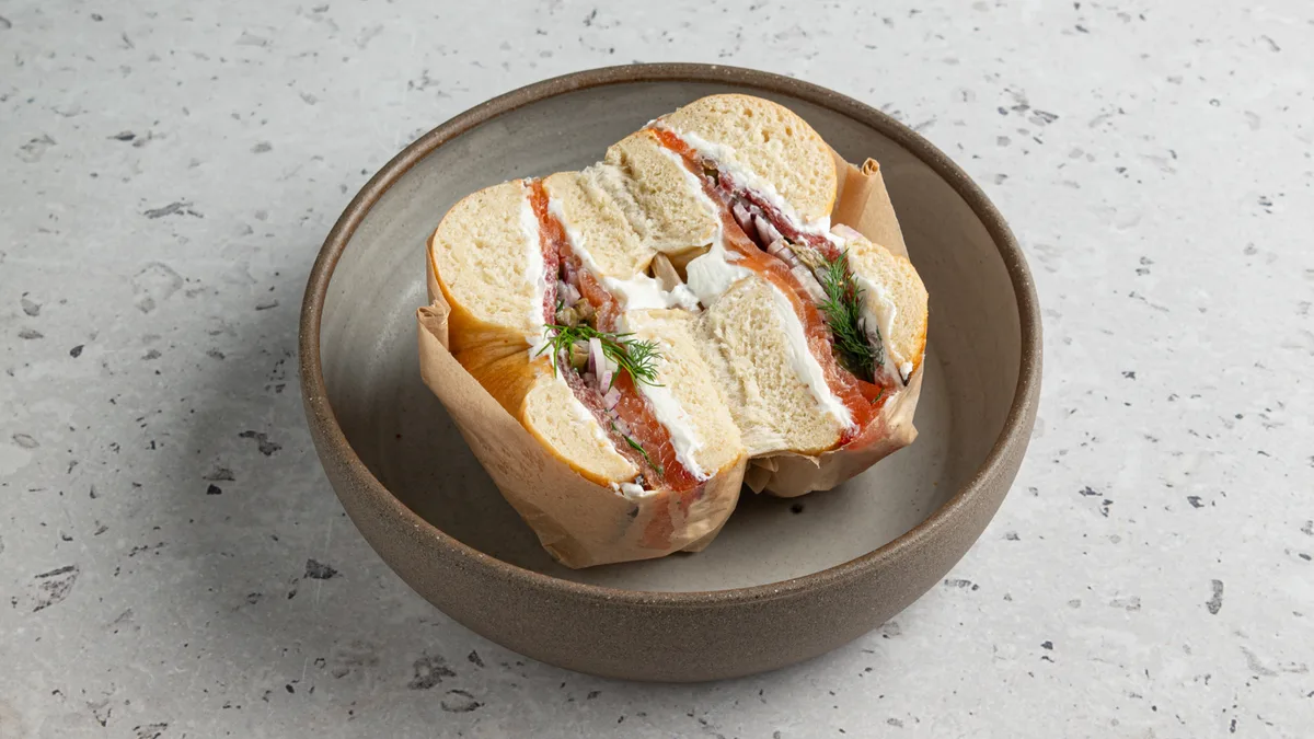 Classic Salmon Bagel