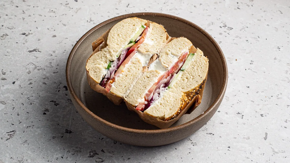 Cream Cheese Bagel