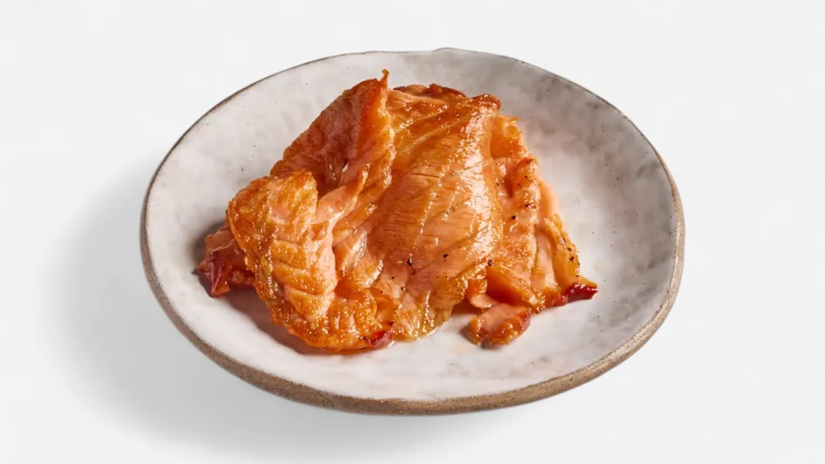 Grilled Salmon (Cured With Beets) - 50g