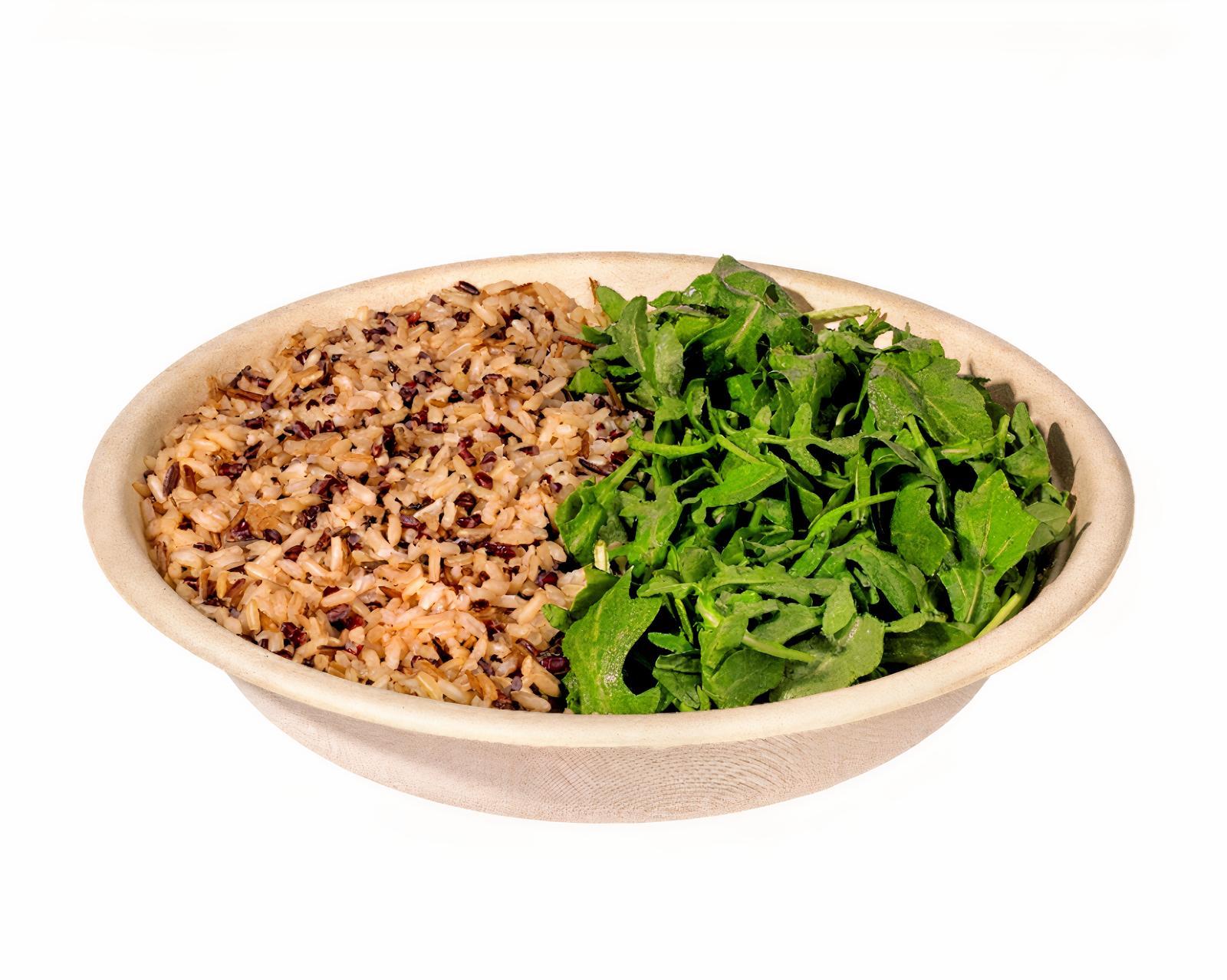 Greens and Rice Bowl