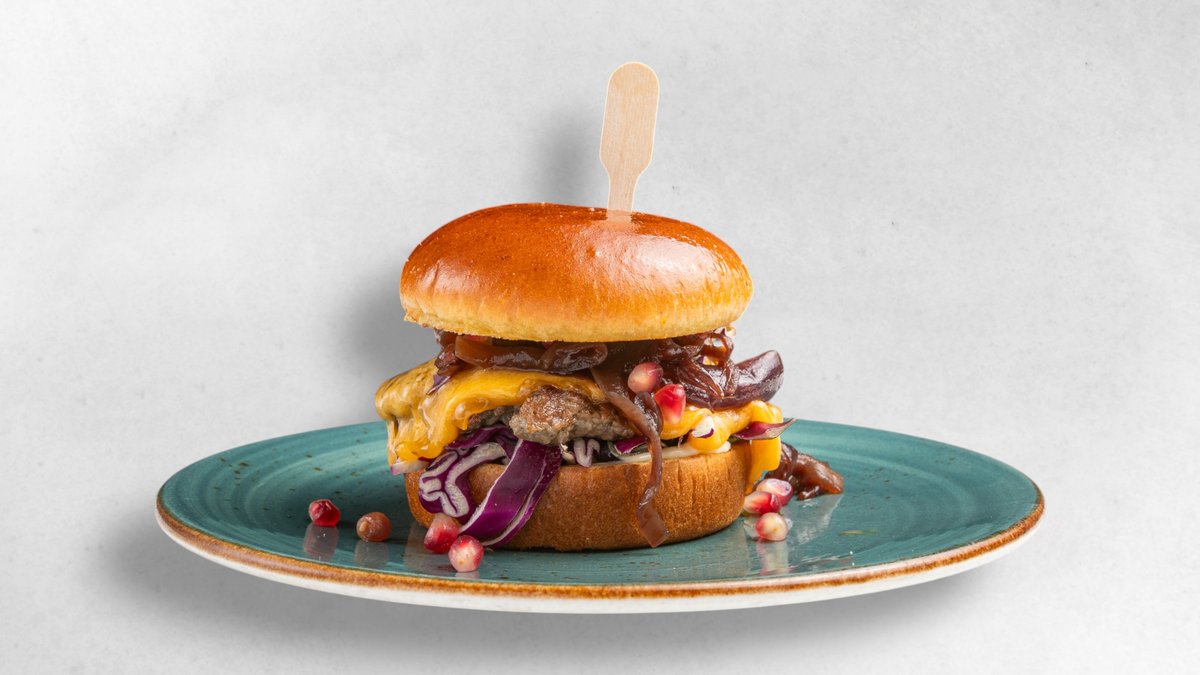 Die Pomegranate Burger