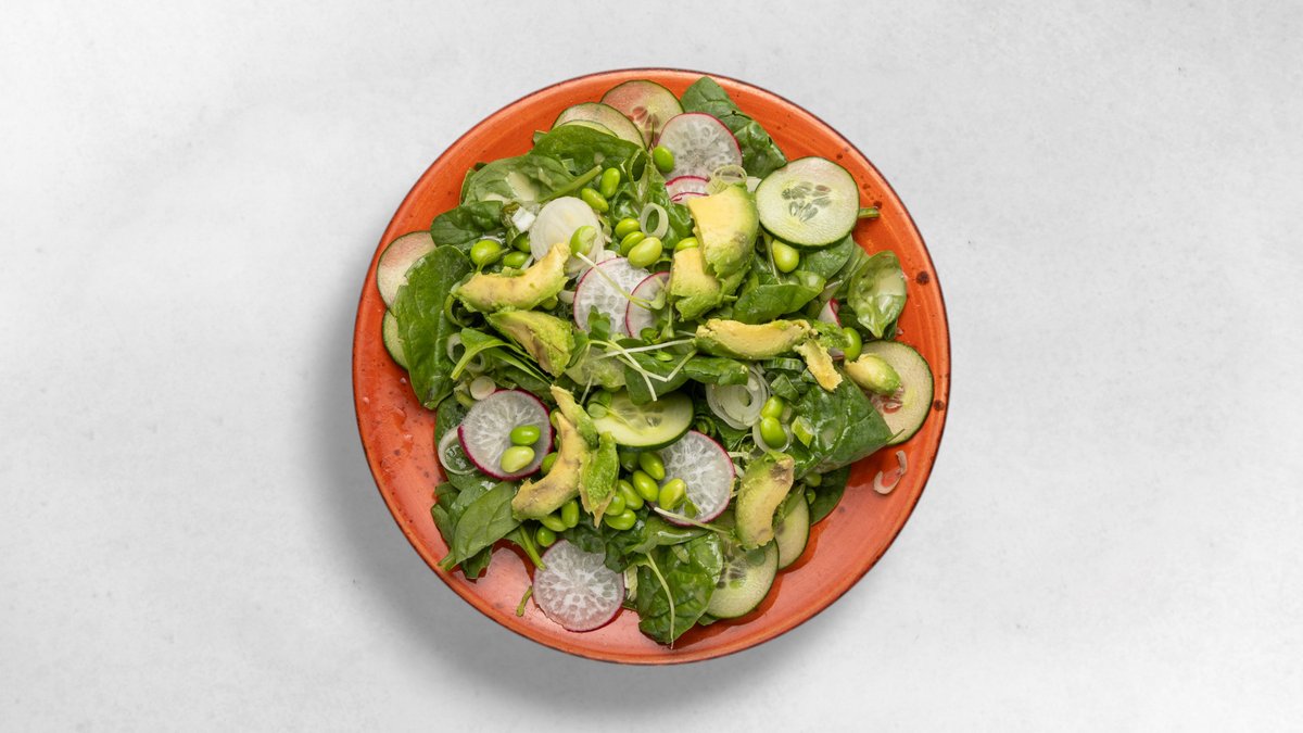 Spinat-Avocadosalat