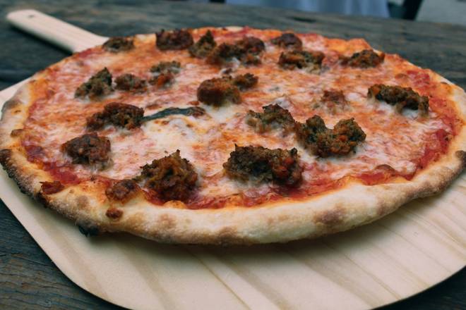 Meatballs Pizza