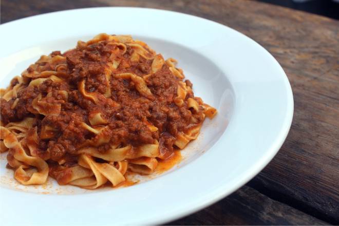 Tagliatelle Meat Sauce