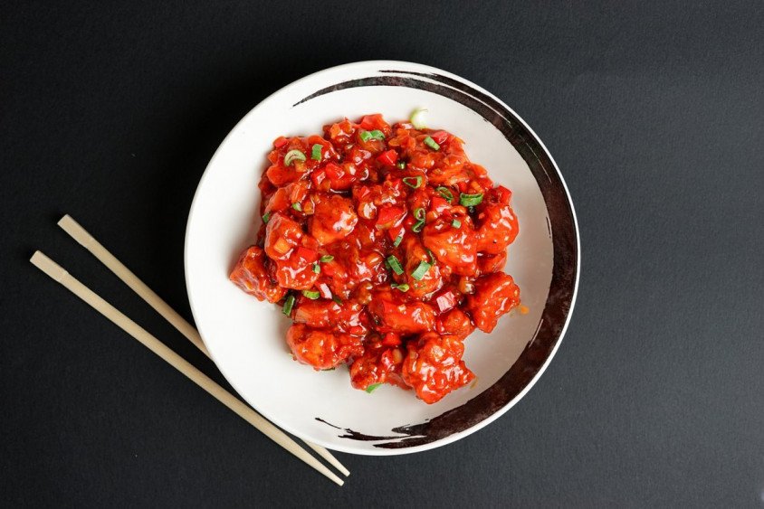 Hot garlic pečurke