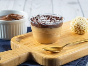 Brigadeiro de Colher Brigadeiro Branco com Ninho e Nutella