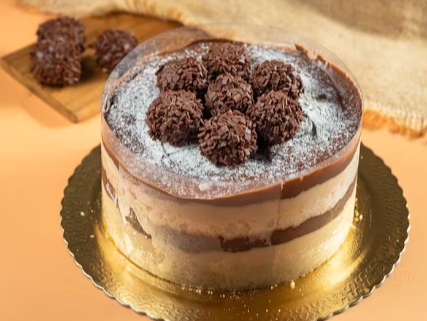 Naked Cake - Ninho e Nutella (Apróx 1,2kg)