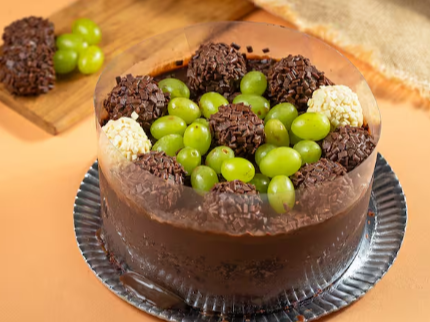 Naked Cake - Surpresa de Uva (Apróx 1,2kg)