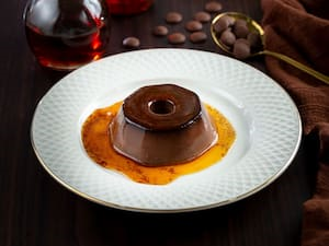 Pudim de Chocolate Belga Callebaut