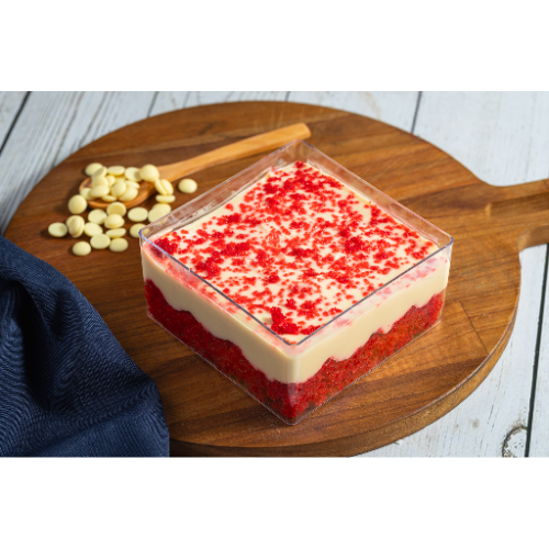Tabuleiro Redvelvet e Chocolate Branco M