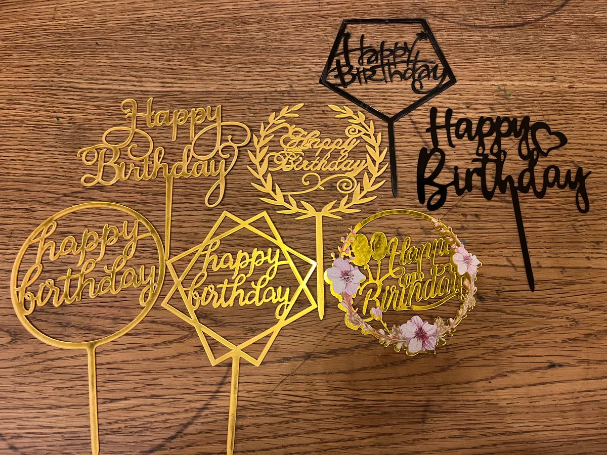 Happy Birthday tortabeszúró