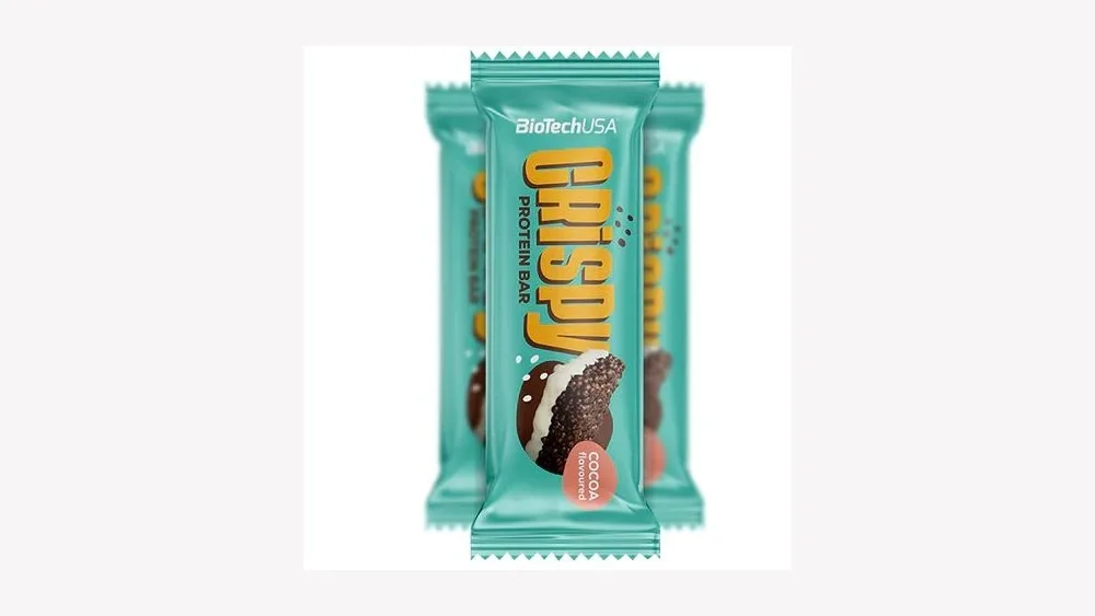 BioTechUSA Crispy Protein Bar fehérjeszelet  40 g kakaós - chocolate