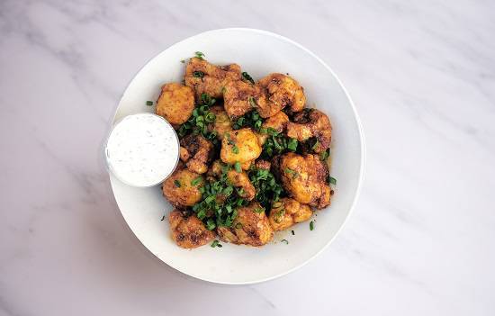 Creamy Sesame Cauliflower Wings (Vegan)