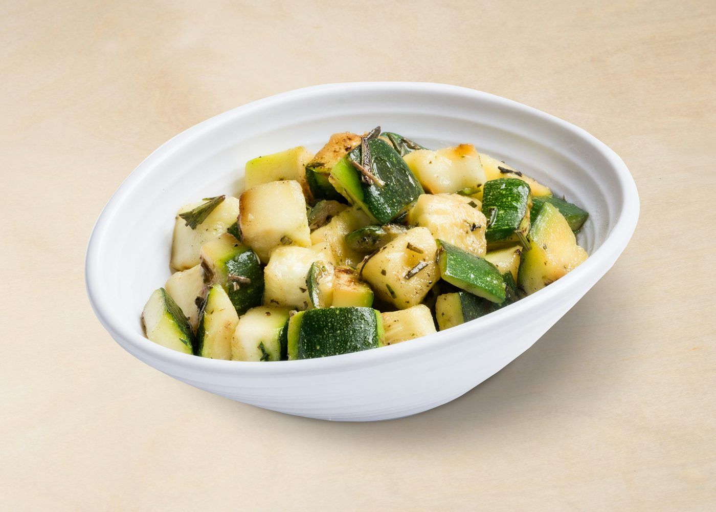 DICED ZUCCHINI and ROSEMARY