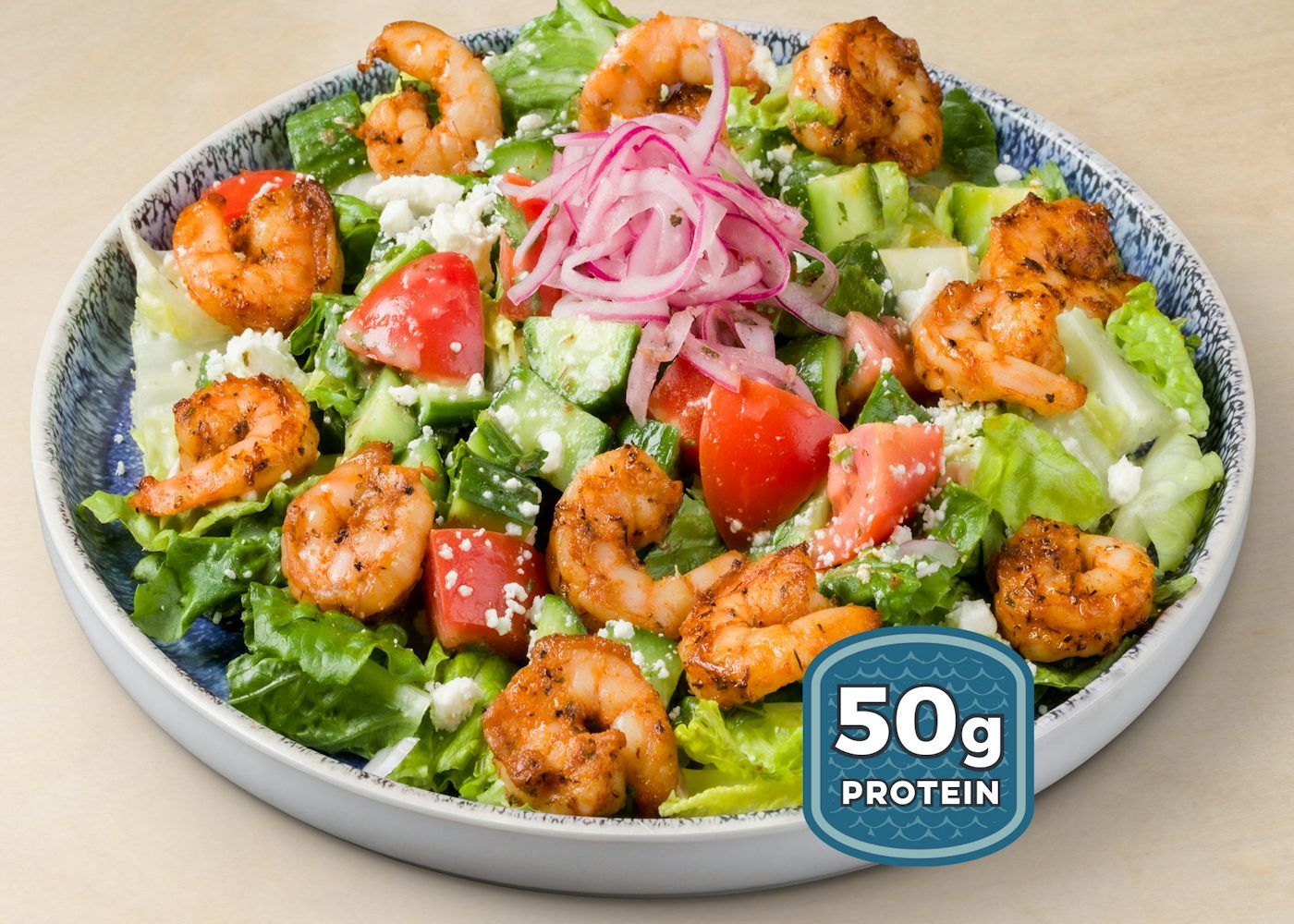 GREEK SHRIMP SALAD